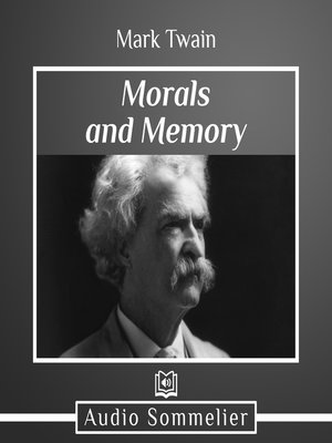 cover image of Morals and Memory